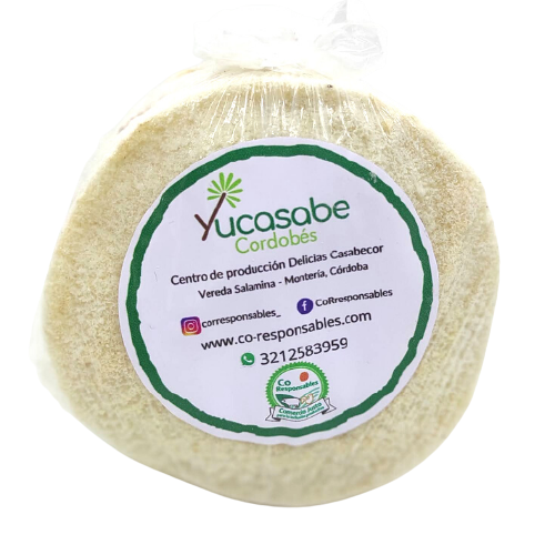 Casabes sabor natural